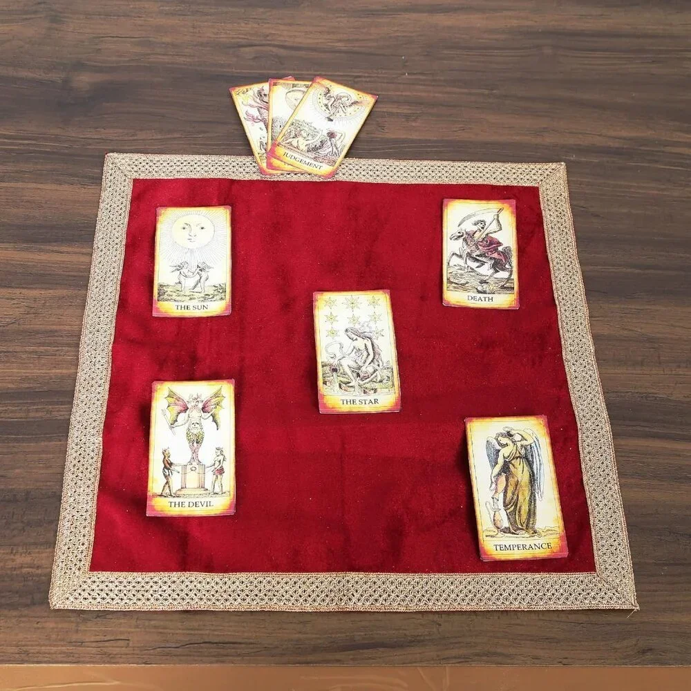 Small Solid Color Velvet Cloth for Multipurpose Use Red - Picture 6 of 7